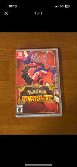 Pokémon Scarlet Nintendo Switch Game