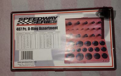 Speedway Series 407-Piece O-Ring Assortment Kit (Stock No. ORING407/04401) lot2