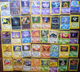 Pokemon Cards! Perfect condition! Rare collectable cards from original sets- HOLOS, 1ST EDITIONS, PROMOS, JAPANESE, & MORE