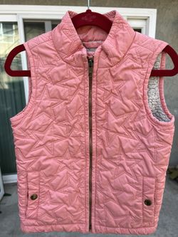 Gap Kids Peach/Pink Color Vest Size 5