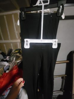 Girls Black Leggings 6t