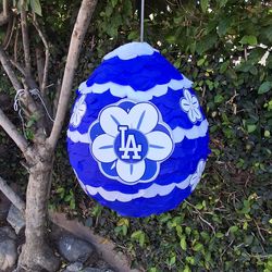 Custom LA Dodgers Easter Egg Piñata Custom Pinatas