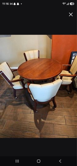 Table and chairs