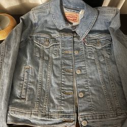 Levi's Jacket Women Small Button Down Cotton Trucker