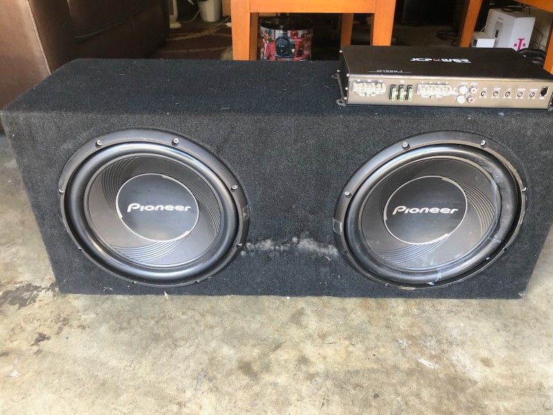 Amplifier twelve inch