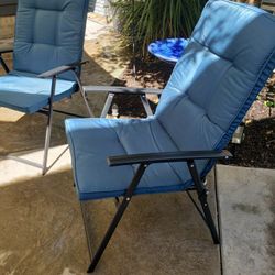 FOOTBALL, SOCCER ANYONE?? NEW Padded Folding chairs for your Comfort!!