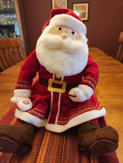 Gently Used Polar Express Santa Works Great
