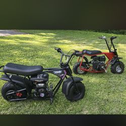 2 Gas Mini Bikes 