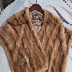 Real Mink Stole 