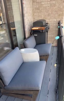 Patio Furniture & Electric Grill