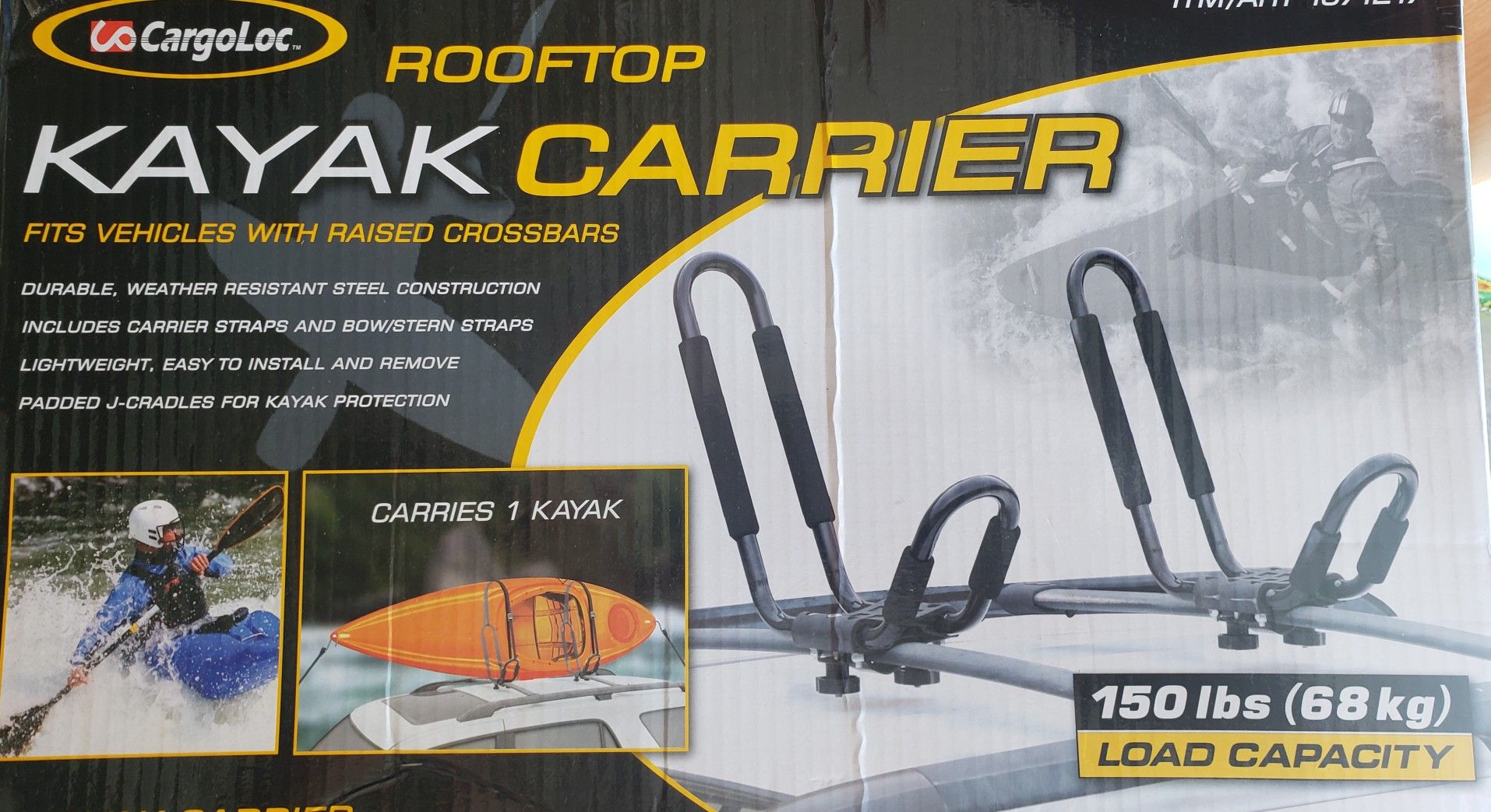 CargoLoc Roof Top Kayak Carrier