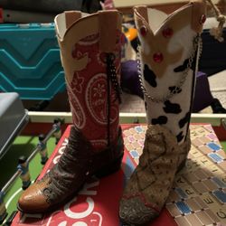 Decorative Cowboy Boot Set $12