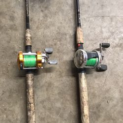 2 Rod And Reel Combo 