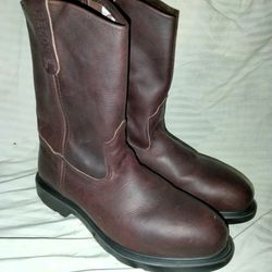 Red Wing Supersole 11" Safety Toe Pull on Boot