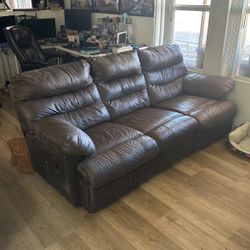Leather Couch