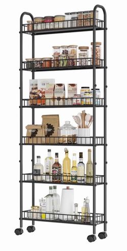 Rolling storage cart