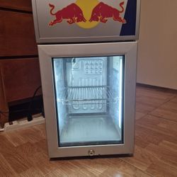 Small Red Bull Refrigerator - Read Description 