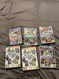 The Sims PC Game Collection | Sims 2 Double Deluxe + Sims 3 Base Game & Expansions