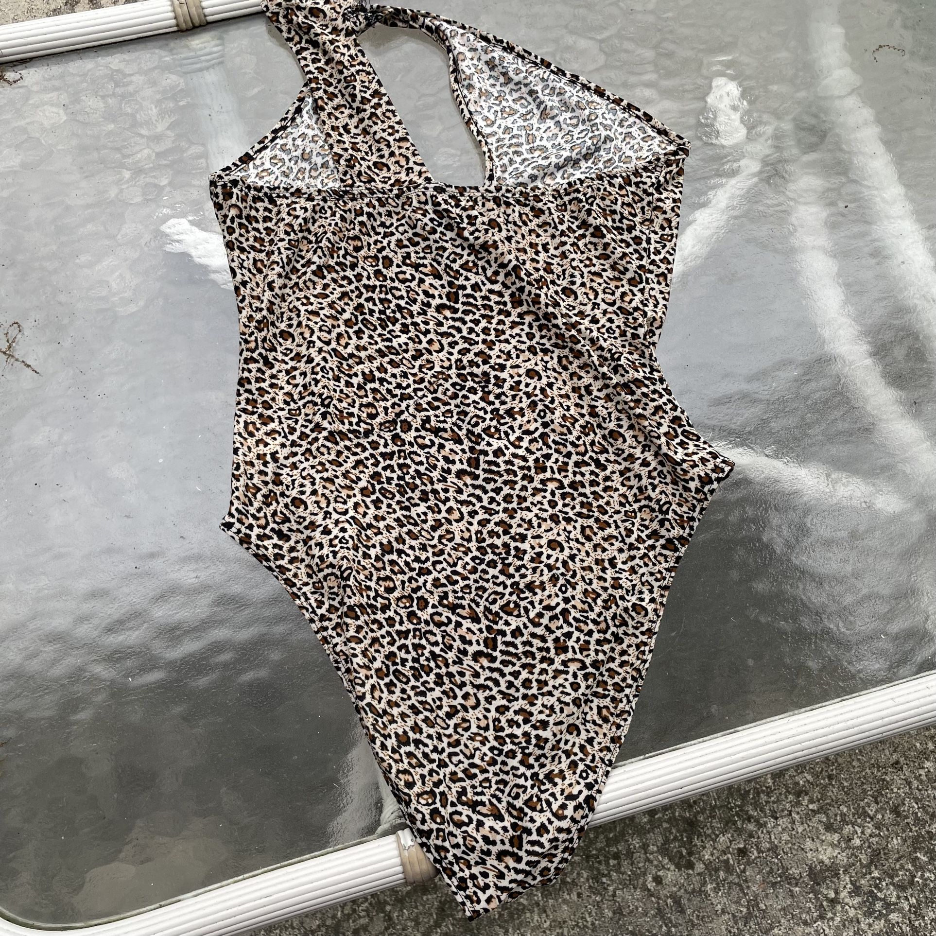 SHEIN Leopard Bodysuit Medium