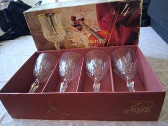 Vintage Longchamp wine glasses