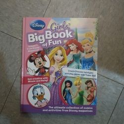Disney Girls Big Book Of Fun Disney Games Actives Stories