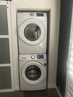 Samsung Washer &Gas Dryer