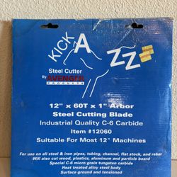  12-inch "Kick-A-Z" steel cutting blade by Avenger