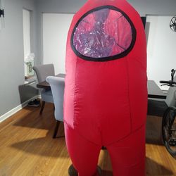 Among us inflatable birthday party costume