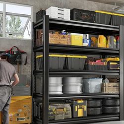 Industrial Shelf Storage Rack 71.2"Hx39.4"W17.7"D