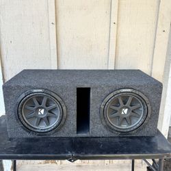 2 10" kicker comp subwoofer