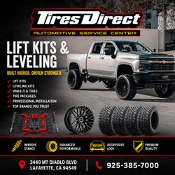 🔥LIFT KITS WITH WHEELS N TIRES PACKAGES BEST DEAL FINANCING AVAILABLE 🔥
