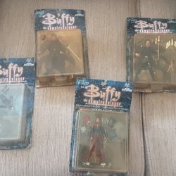1999 Buffy The Vampire Slayer Action Figures Set Of 4
