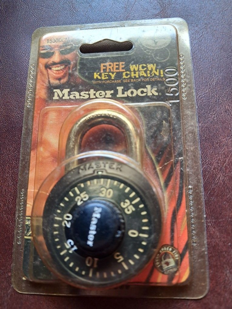 Vintage master lock Never open new