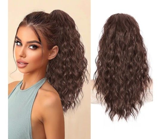 Clip In Ponytail 18 Inch New