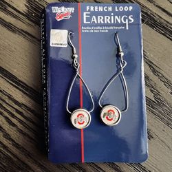 New! Ohio State Buckeyes WinCraft Sports French Loop Dangle Earrings