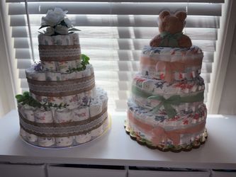 Diaper Cakes Baby Shower Gift