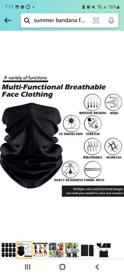 Summer Face Cover Scarf Mens