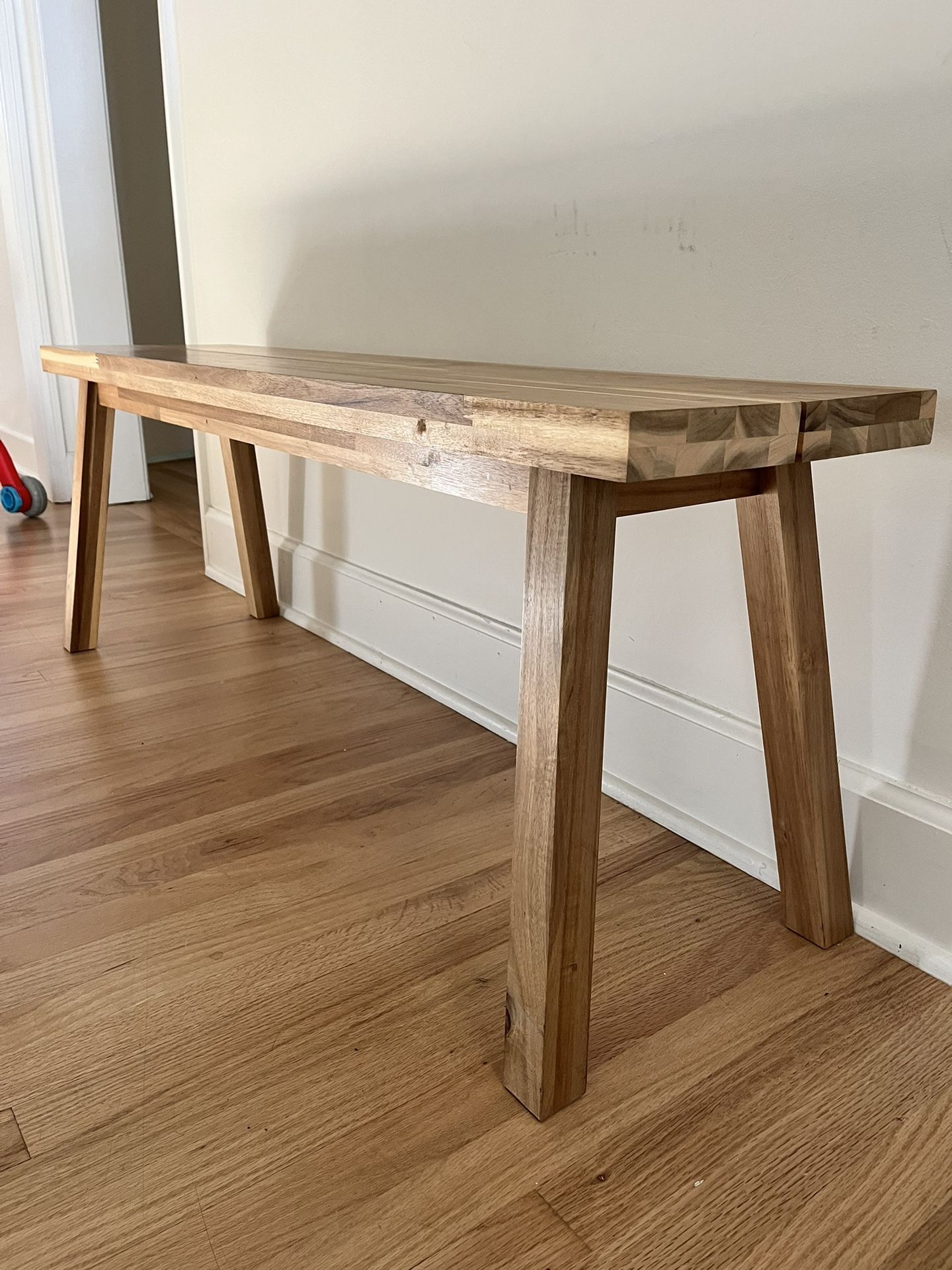 IKEA SKOGSTA Bench,  Solid acacia Wood, 47 1/4 "