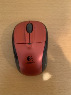 Logitech M305 Wireless Mouse, RED