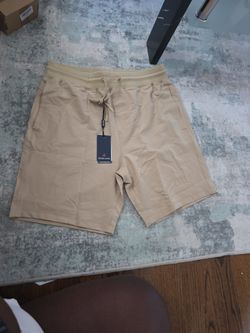 Brown Men Shorts Large