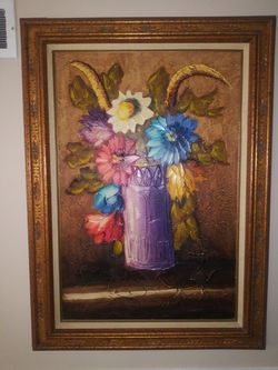 Wonderful Large Oil Painting