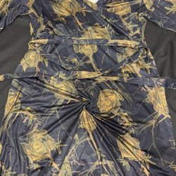 Brand New Dress Faux Wrap With Belt 2XL 