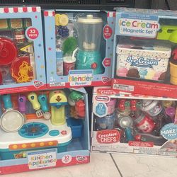 Kitchen Appliances Kids Playset