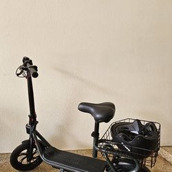 Electric Scooter with Seat