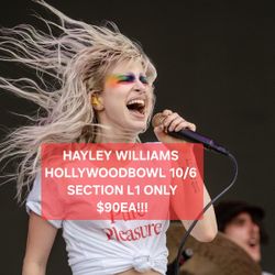 HAYLEY WILLIAMS @ HOLLYWOOD BOWL