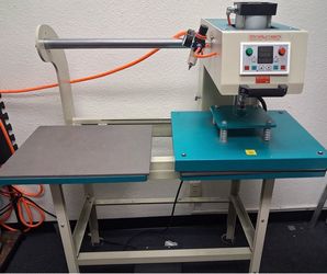 Nitron Double Station Pneumatic Heat Press (16″ x 20″) | Industrial Grade
