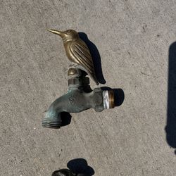 Antique water faucet