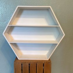Honey Comb Floating Shelf