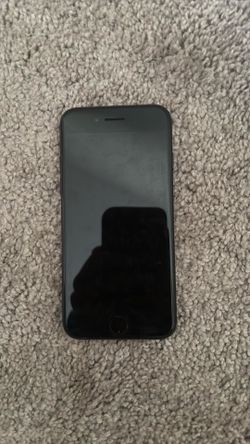Black iPhone 7  5.5 in (120 mm) screen