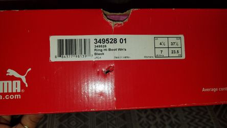 Vendo botas puma negras